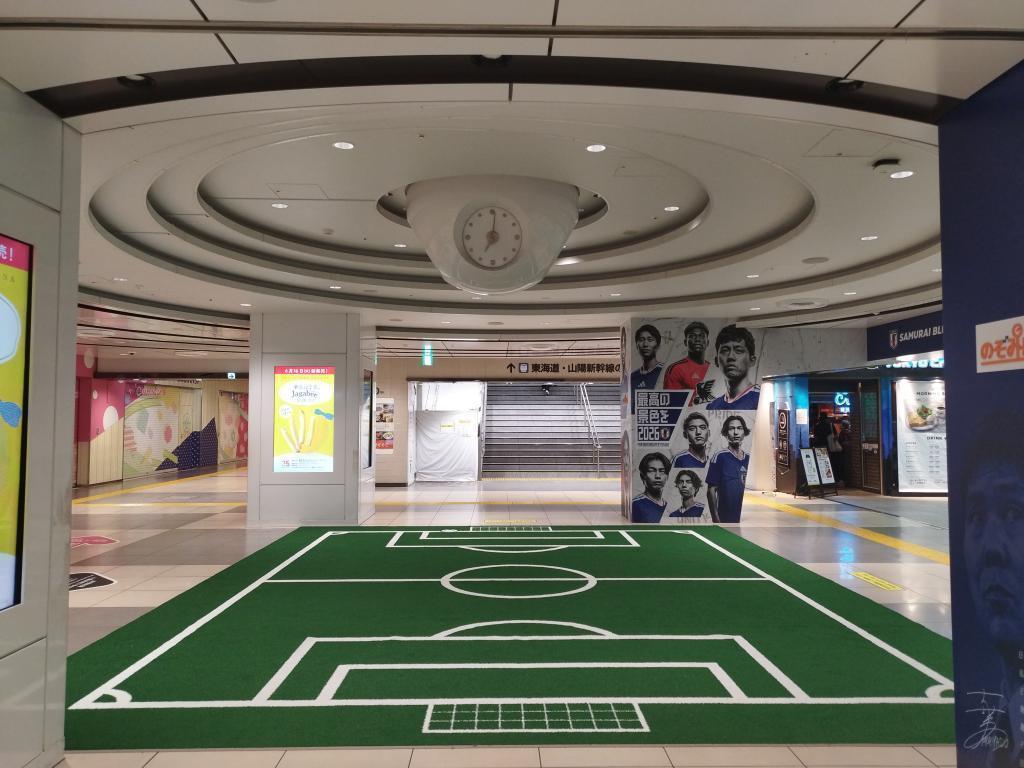  東京駅で「サッカー日本代表（SAMURAI BLUE）」を応援しよう！　
～SAMURAI BLUE TOKYO STATION 2026～