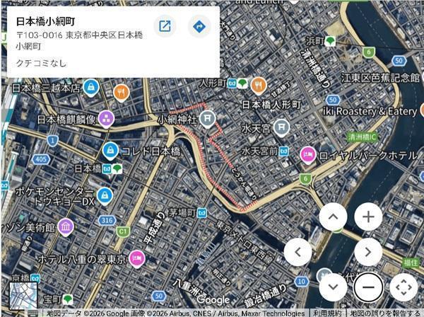  【小網神社例大祭】神輿の渡御行列を見て気付いた、小網町に残る江戸の町割り