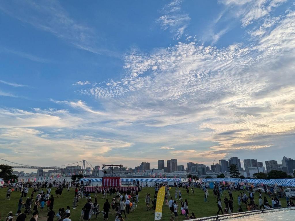  晴海ふ頭公園盆踊り大会