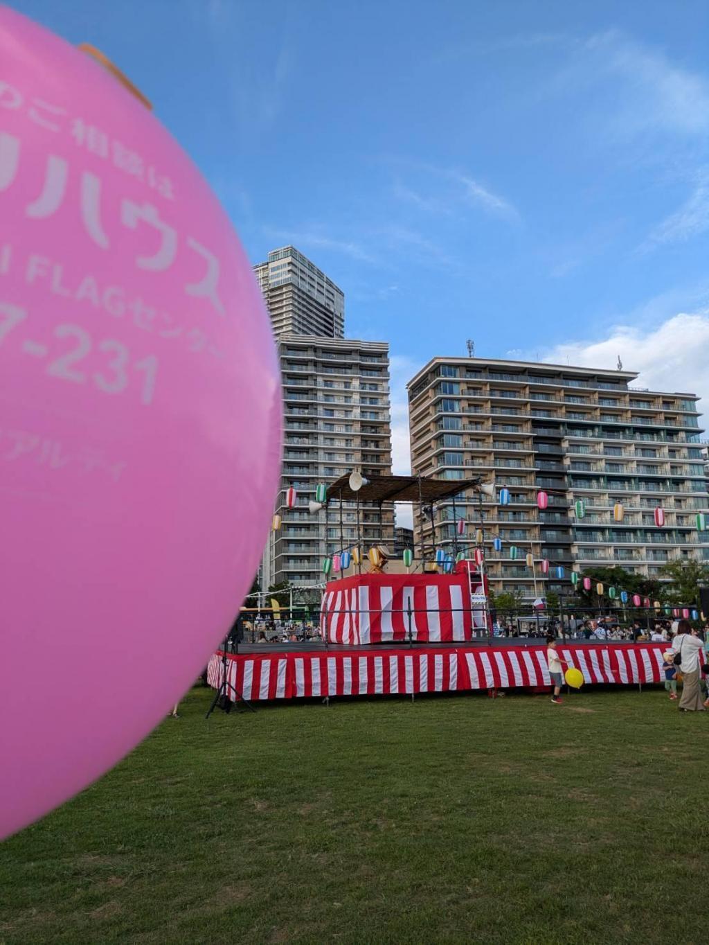  晴海ふ頭公園盆踊り大会