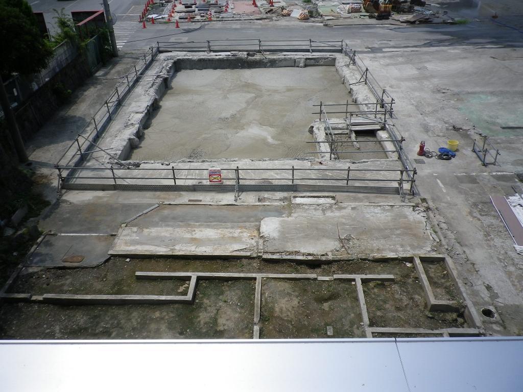 築地市場跡遺跡見学会
