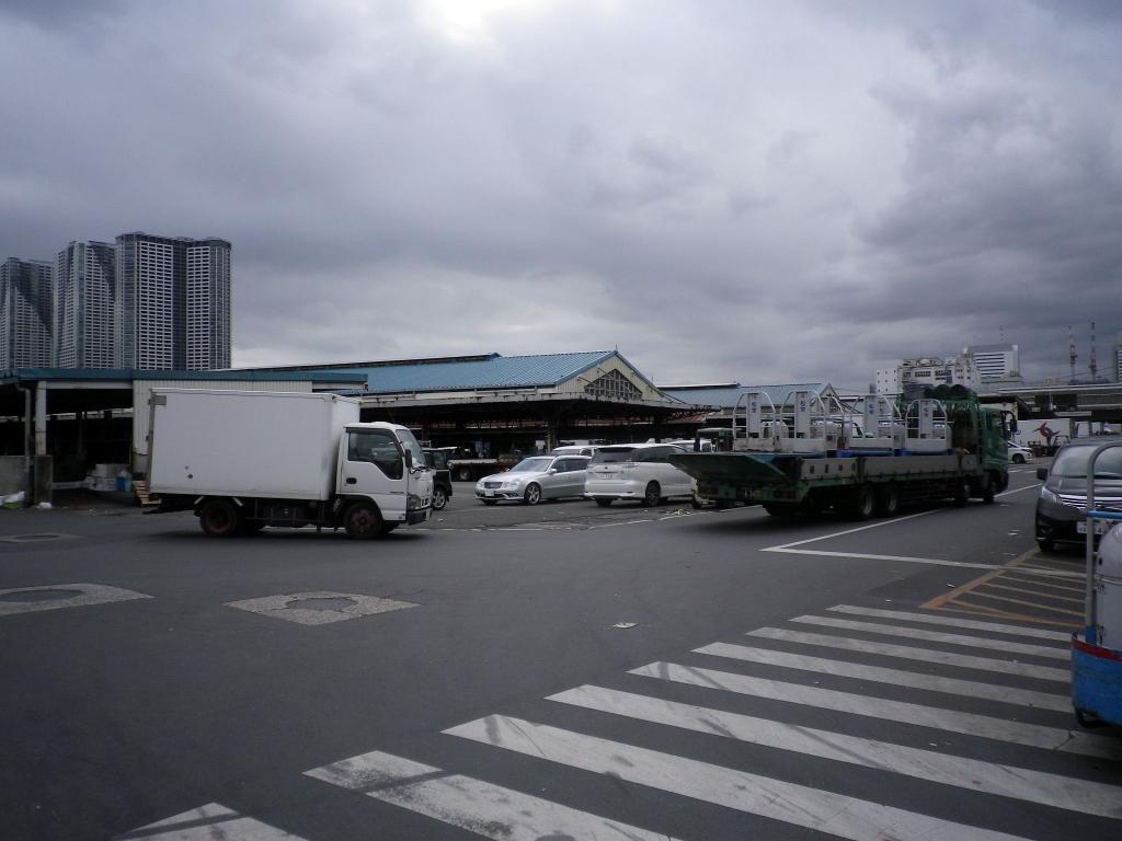  築地市場跡遺跡見学会