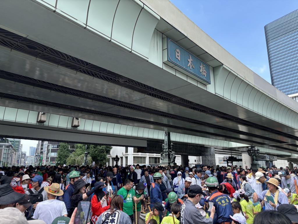  第54回名橋『日本橋』橋洗い