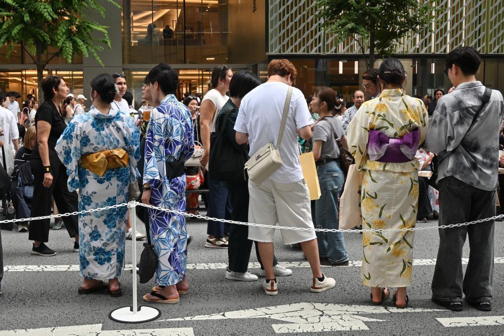 What does “Ginbura” mean? I Went to “Yukata de Ginbura” in Ginza!