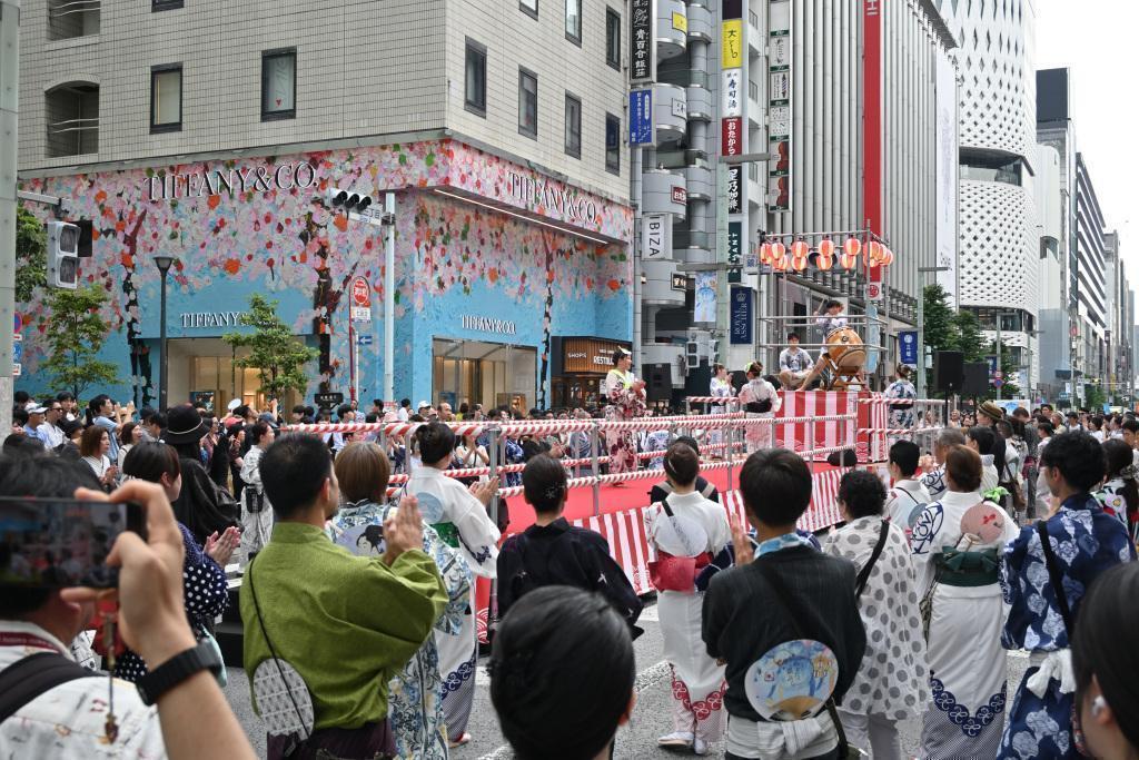  I Went to “Yukata de Ginbura” in Ginza!