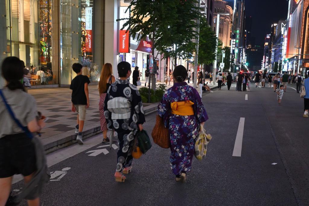  I Went to “Yukata de Ginbura” in Ginza!