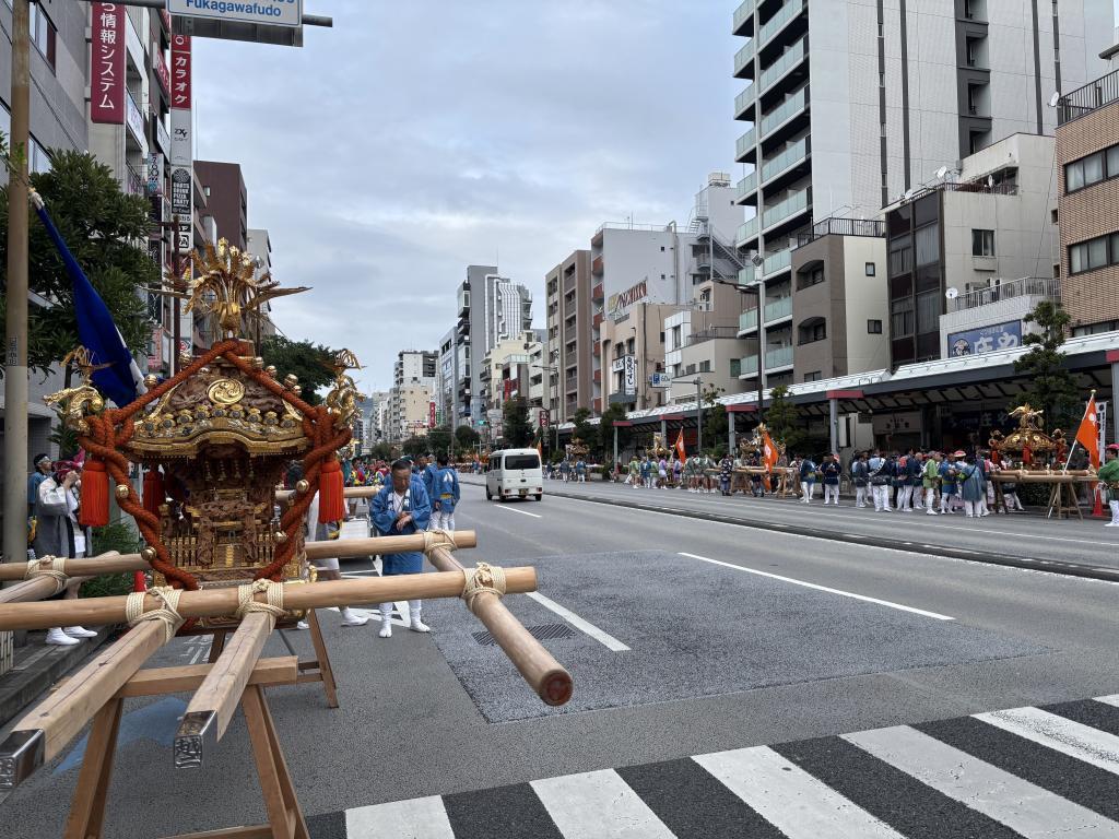 長い長い一日。。。 富岡八幡宮例大祭、全てを出し切った一日