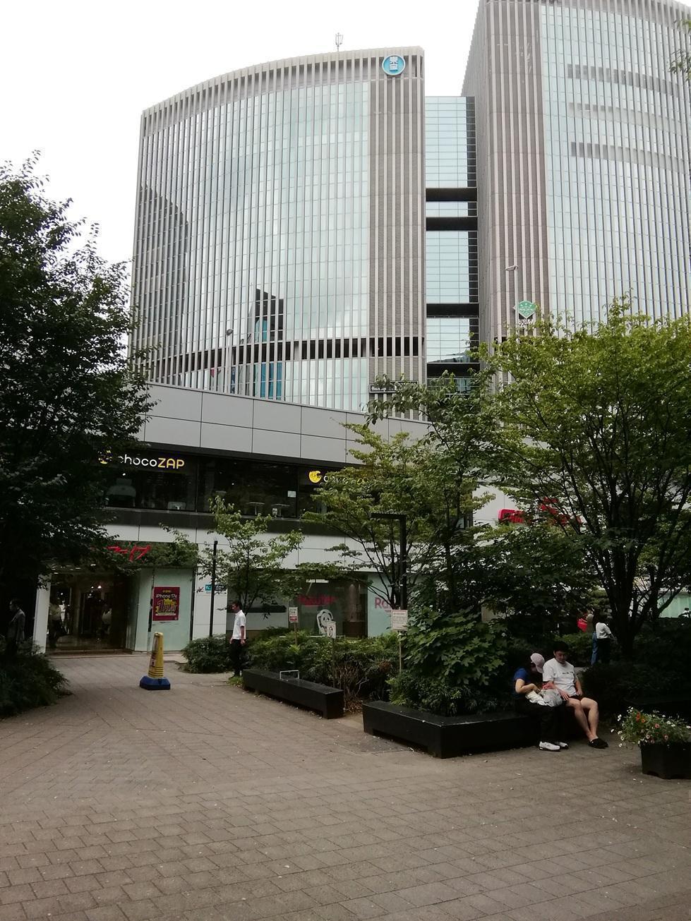  大好きな「柳の木」が、無い！　無くなっています！
　　～　数寄屋橋公園　～