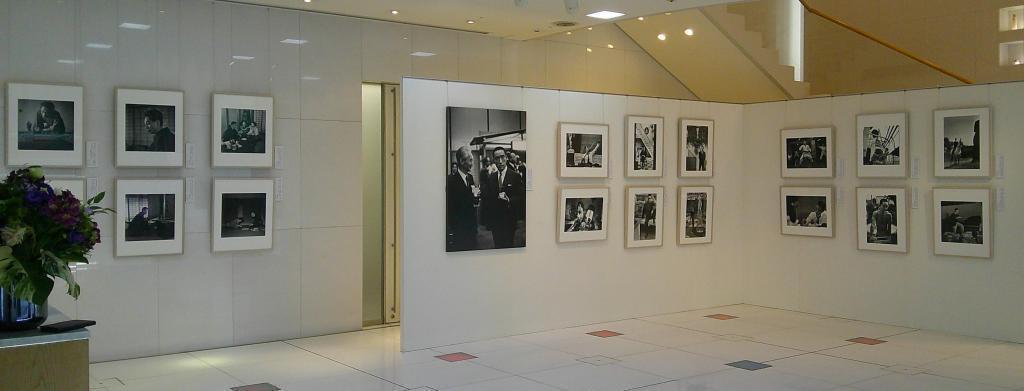  林忠彦・齋藤康一写真展　文士の時代「三島由紀夫と川端康成」　in  ノエビア銀座ギャラリー

