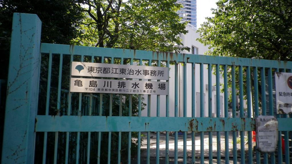  ワッ！、冠水してる