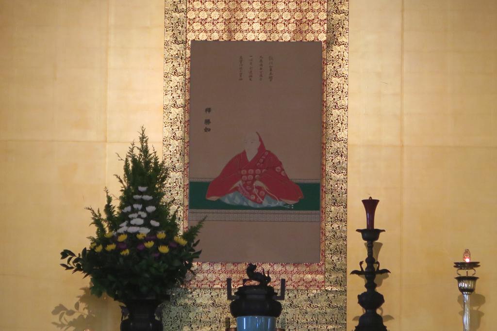 第23代宗主・勝如上人の御影 築地本願寺探訪